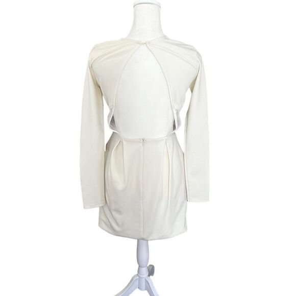 Vivian Chan Alena White Cut Out Mini Dress NWT Size XS - Picture 5 of 12